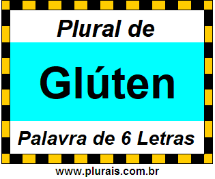 Plural de Glúten