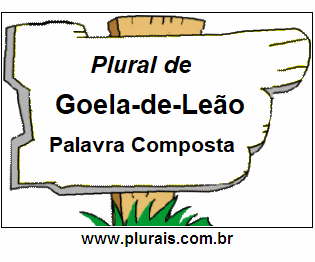 Plural de Goela-de-Leão