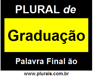 Plural de Graduação