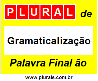 Plural de Gramaticalização