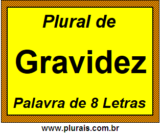 Plural de Gravidez