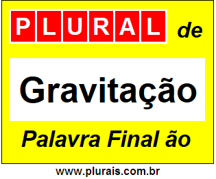 Plural de Gravitação