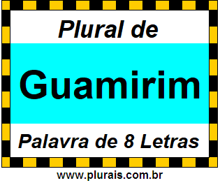 Plural de Guamirim