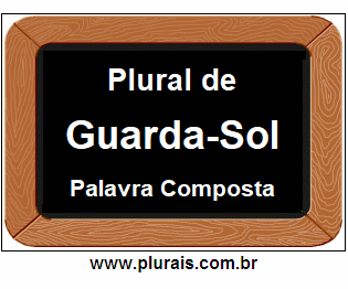 Plural de Guarda-Sol