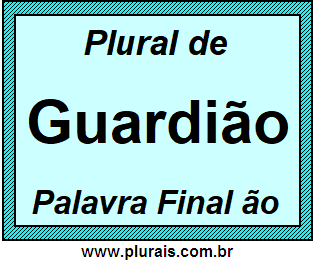 Plural de Guardião