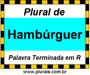 Plural de Hambúrguer