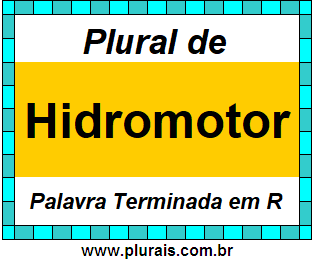 Plural de Hidromotor