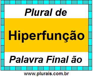 Plural de Hiperfunção