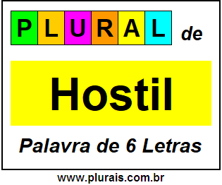 Plural de Hostil