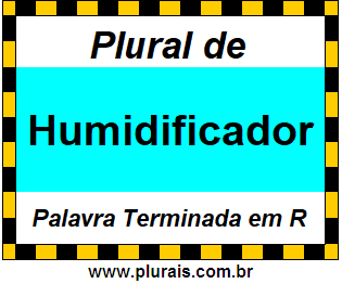 Plural de Humidificador