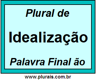 Plural de Idealização