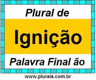 Plural de Ignição