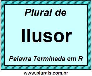 Plural de Ilusor