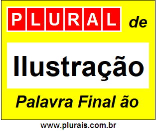 Plural de Ilustração