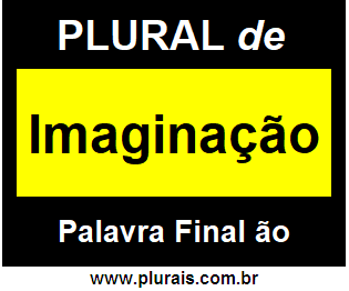 Plural de Imaginação