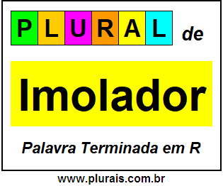 Plural de Imolador