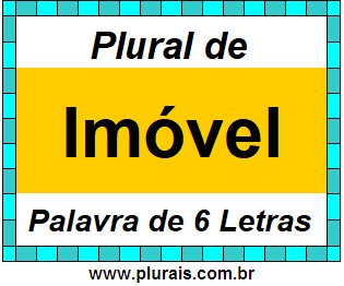 Plural de Imóvel