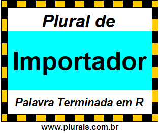 Plural de Importador