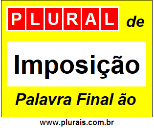 Plural de Imposição