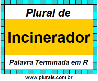 Plural de Incinerador