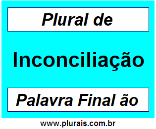 Plural de Inconciliação