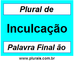 Plural de Inculcação