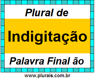 Plural de Indigitação