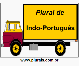 Plural de Indo-Português