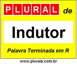 Plural de Indutor