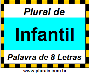 Plural de Infantil