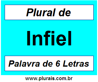 Plural de Infiel