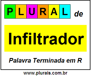 Plural de Infiltrador