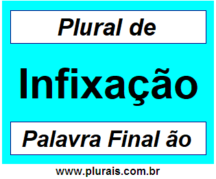 Plural de Infixação