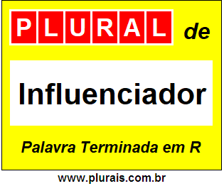 Plural de Influenciador