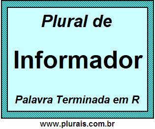 Plural de Informador