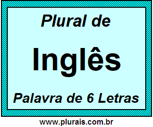 Plural de Inglês