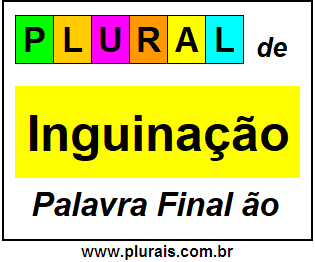 Plural de Inguinação