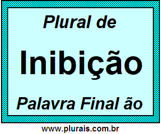 Plural de Inibição