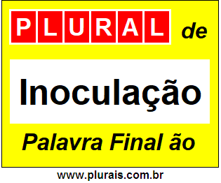 Plural de Inoculação