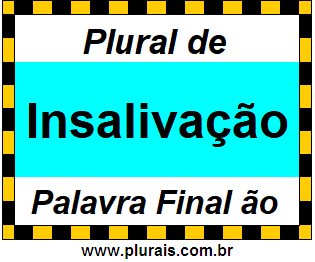 Plural de Insalivação