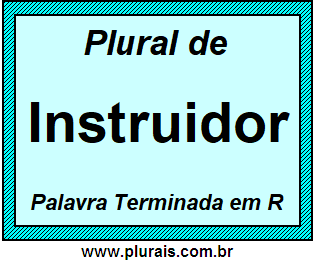 Plural de Instruidor