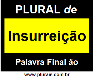 Plural de Insurreição