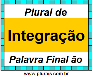 Plural de Integração