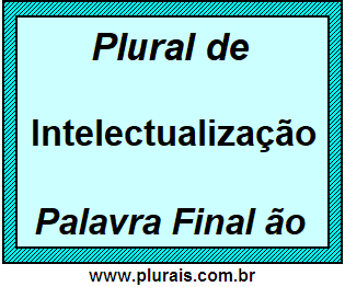 Plural de Intelectualização