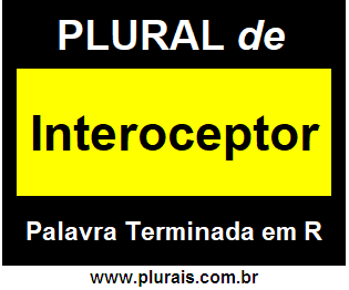 Plural de Interoceptor