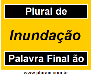 Plural de Inundação