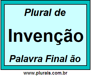 Plural de Invenção