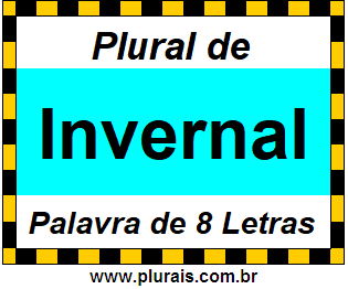 Plural de Invernal