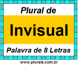Plural de Invisual