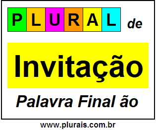 Plural de Invitação